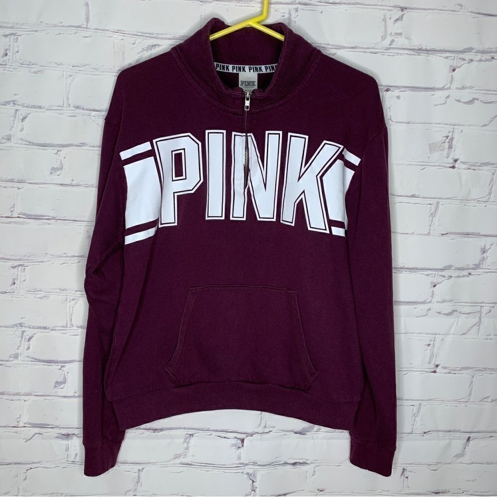 Pink Victoria’s Secret medium maroon pullover